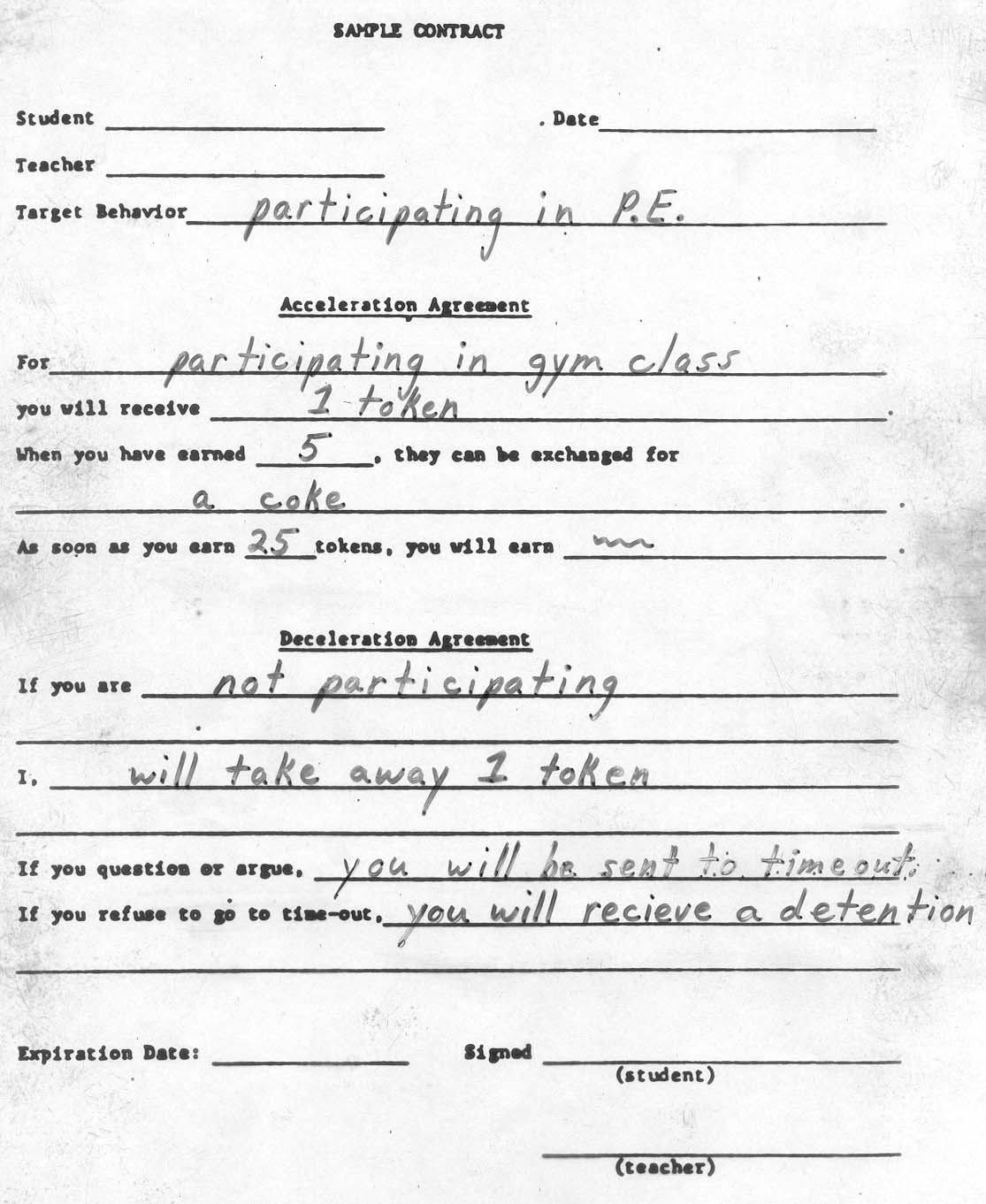 Agreement Contract Format