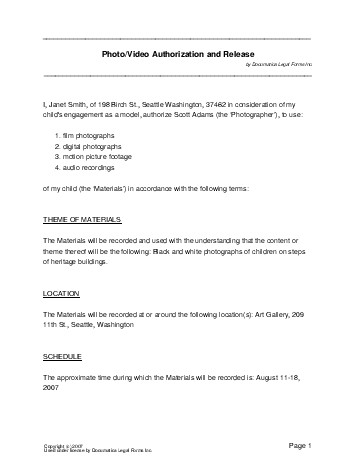 Agreement Form Template