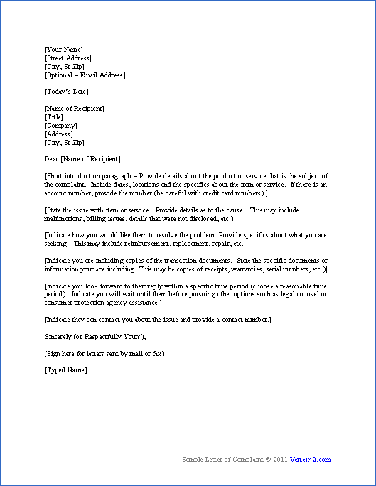 Agreement Letter Format