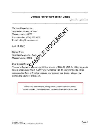 Agreement Letter Sample For Payment