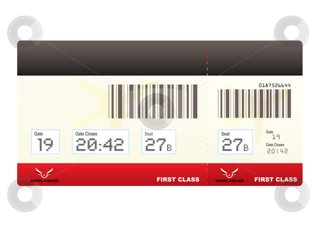 Airline Tickets Clipart