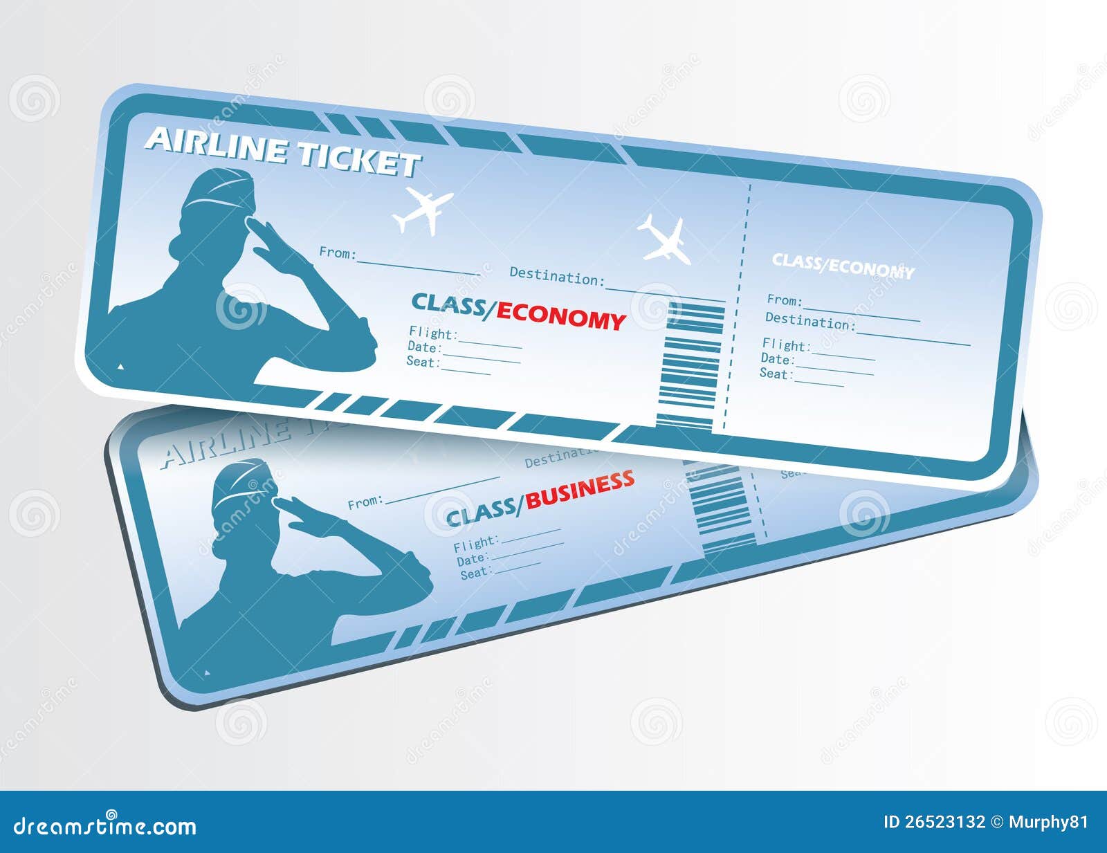 Airline Tickets Clipart