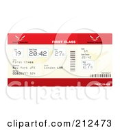 Airline Tickets Clipart