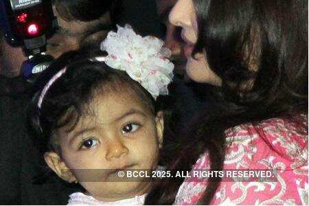 Aishwarya Rai Baby Birthday Photo