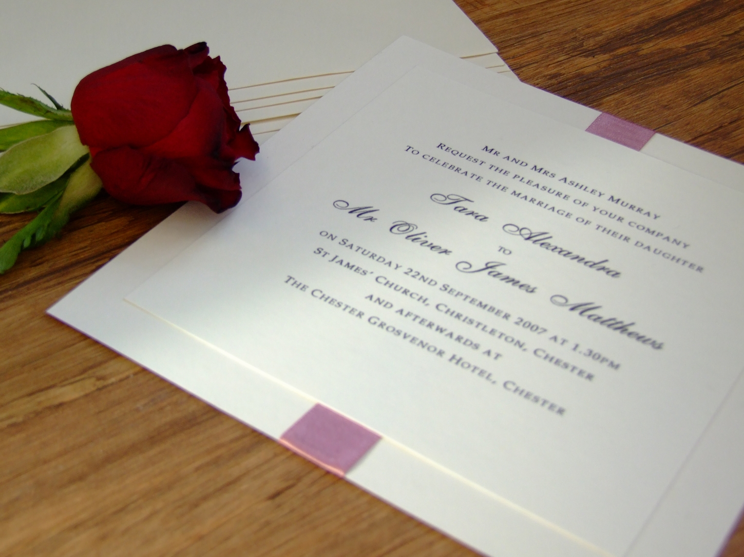 Aishwarya Rai Wedding Card