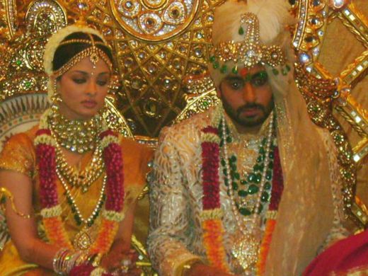 Aishwarya Rai Wedding Saree Photos