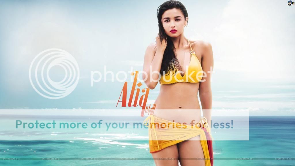 Alia Bhatt Bikini Images