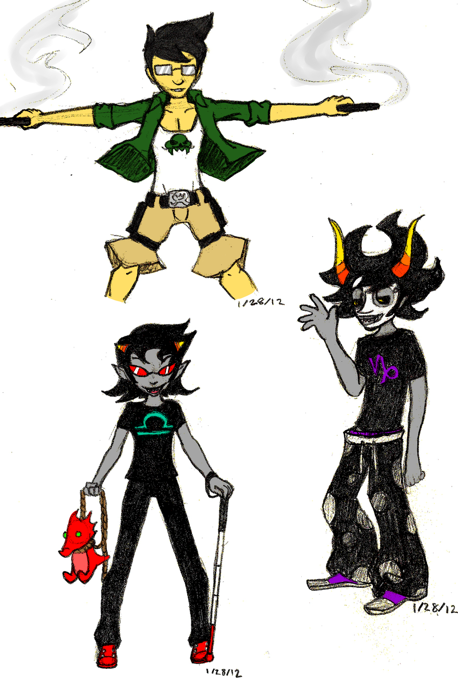 All Homestuck Characters