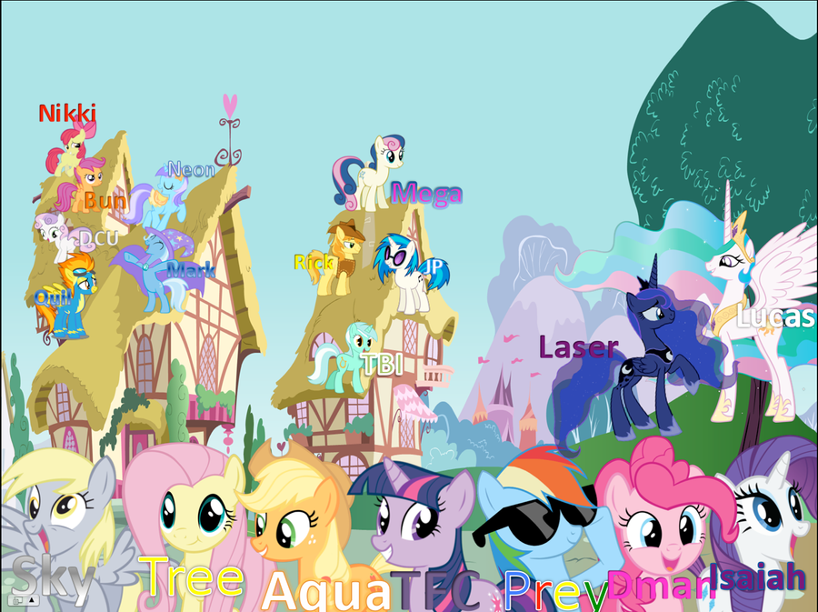 All My Little Pony Friendship Is Magic Characters