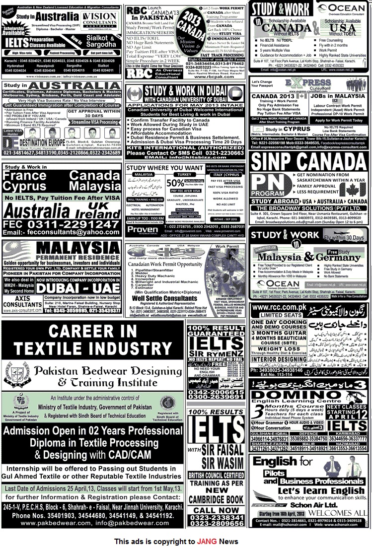 All Newspaper Jobs Ads