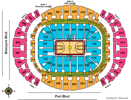 American Airlines Arena Dallas Seating Capacity