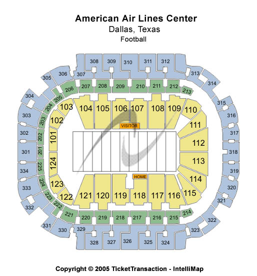 American Airlines Arena Dallas Seating Chart