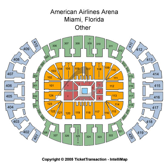 American Airlines Arena Dallas Seating Chart