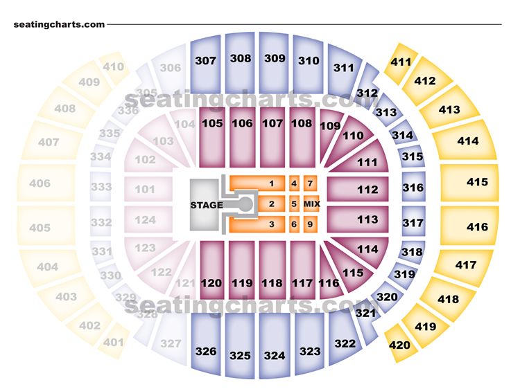 American Airlines Arena Dallas Seating Chart