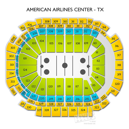 American Airlines Arena Dallas Seating Chart