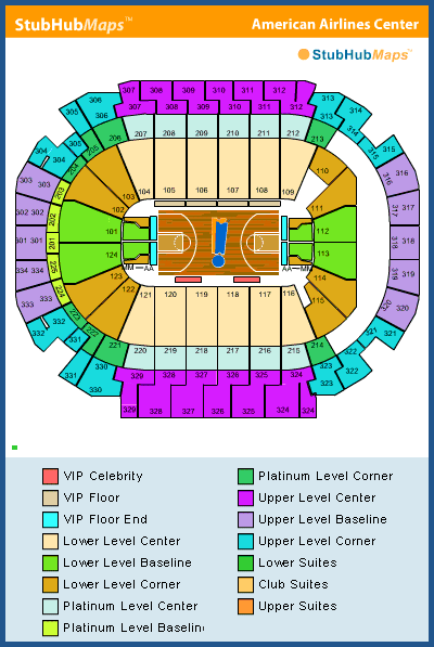 American Airlines Arena Miami Concert Seating Chart