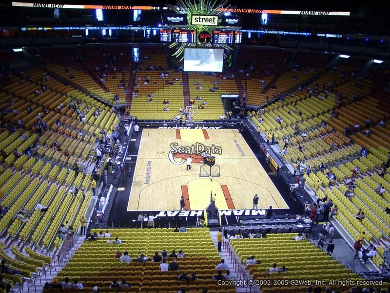 American Airlines Arena Miami Florida Seating Chart