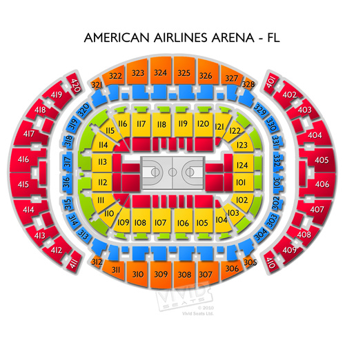 American Airlines Arena Miami Heat Seating