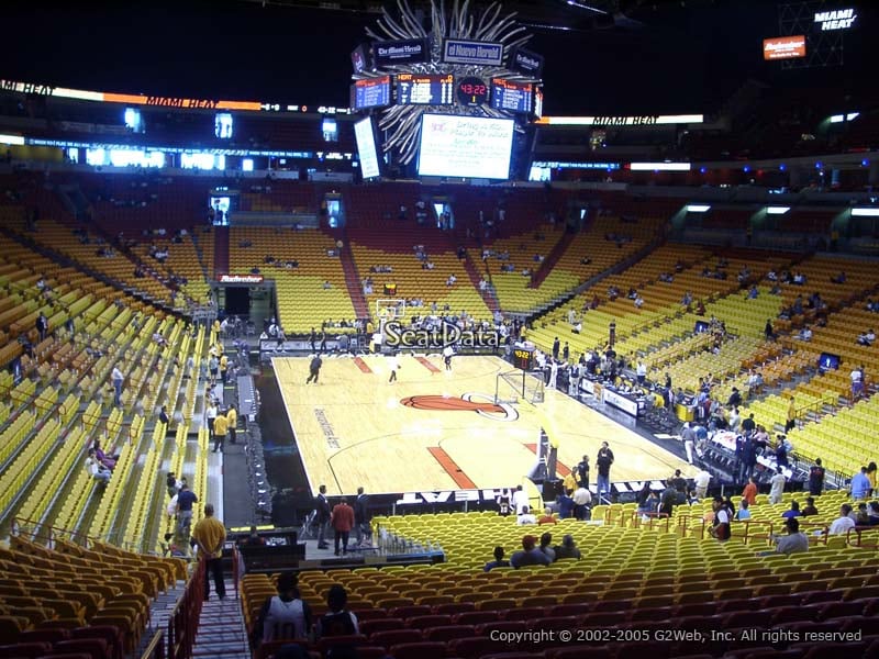 American Airlines Arena Miami Heat Seating Chart