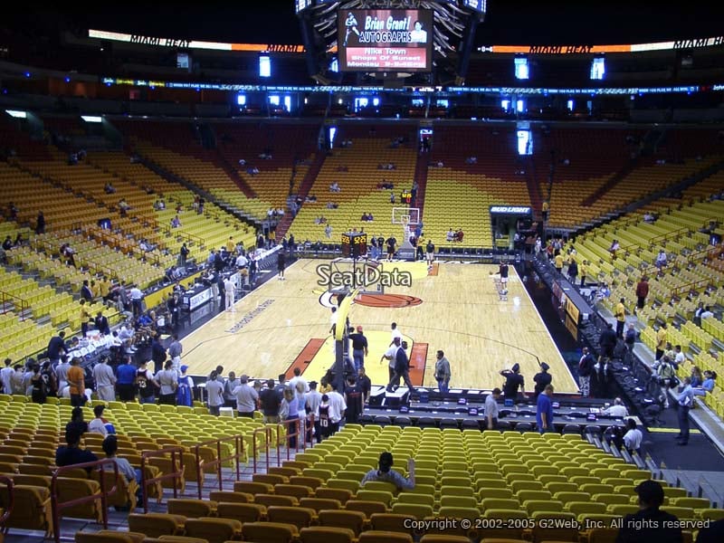 American Airlines Arena Miami Seating Chart