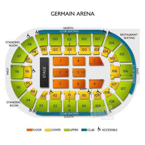 American Airlines Arena Miami Seating Chart 3d