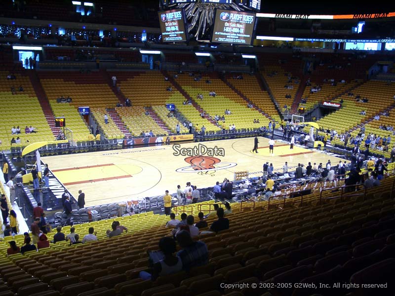 American Airlines Arena Miami Seating Chart With Rows