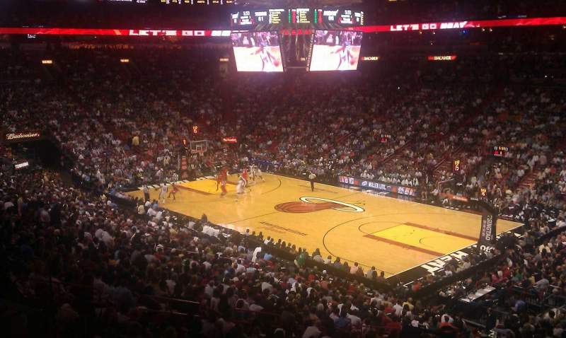 American Airlines Arena Miami Seating Chart With Seat Numbers