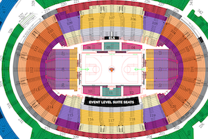 American Airlines Arena Seating Chart 3d