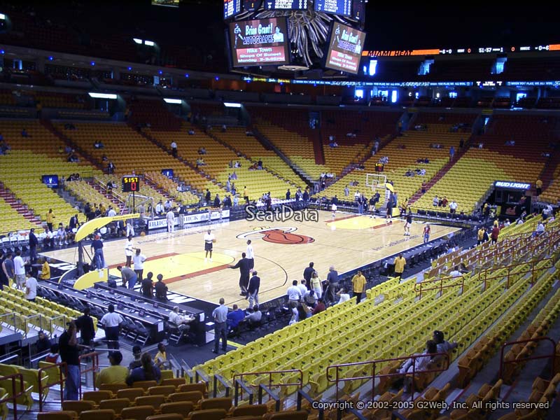 American Airlines Arena Seating Chart With Rows