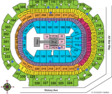 American Airlines Center Dallas Mavericks Seating Chart