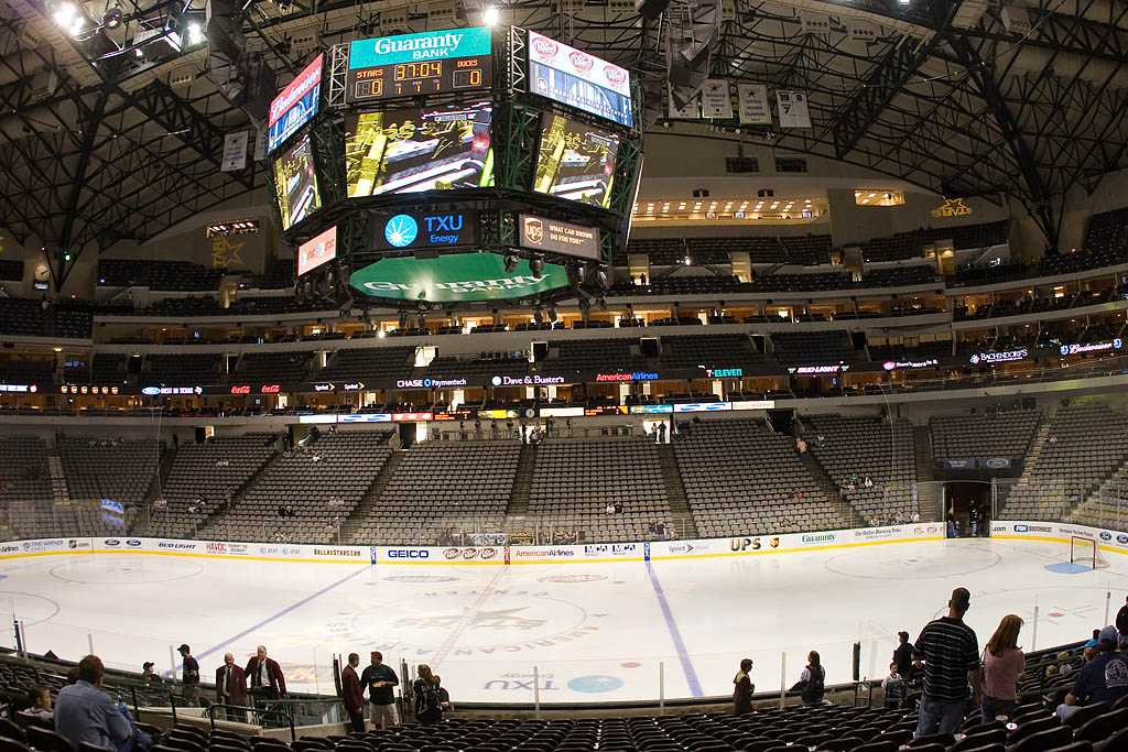 American Airlines Center Dallas Seating Chart Hockey