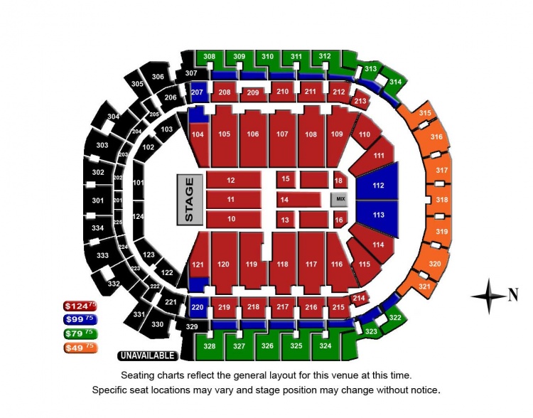 American Airlines Center Dallas Seating View