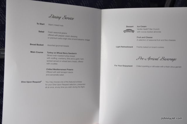 American Airlines First Class Domestic Flights