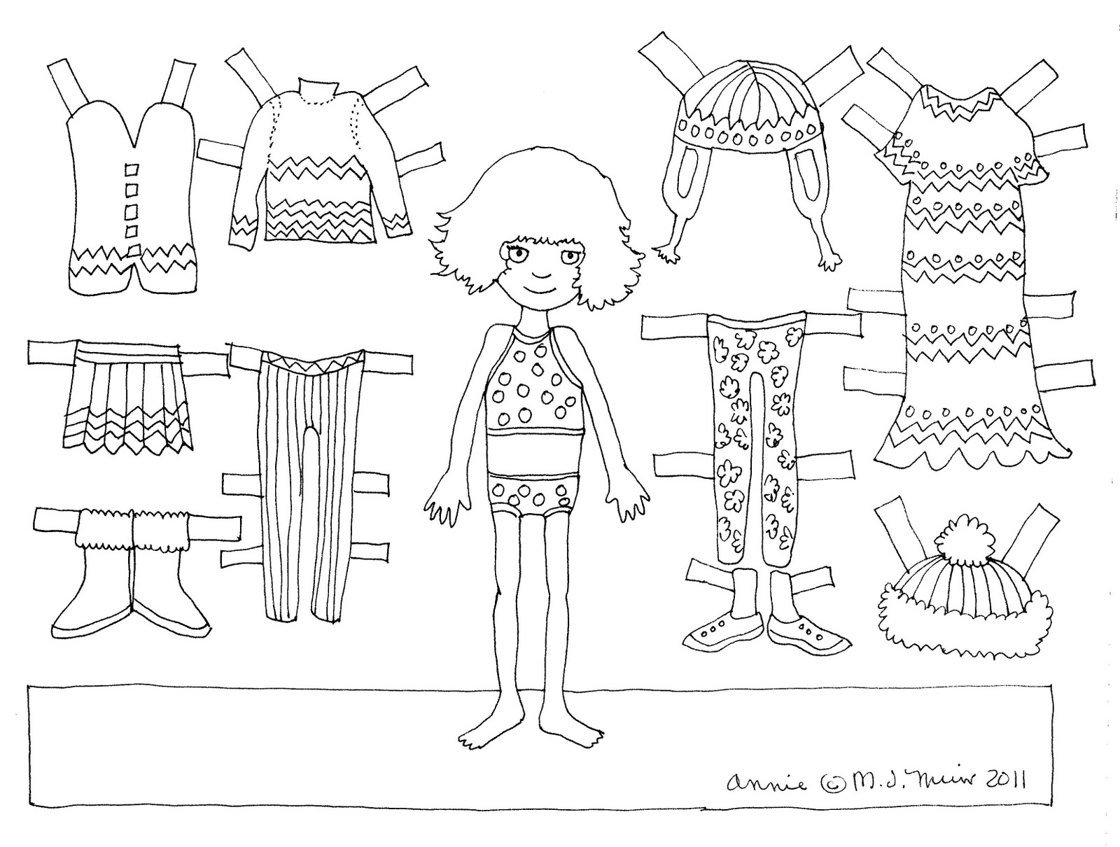 American Girl Doll Coloring Pages To Print