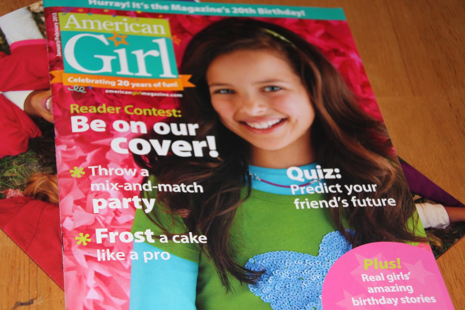 American Girl Magazine Cover Contest Entry Form