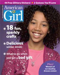 American Girl Magazine Cover Contest Entry Form