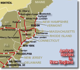 Amtrak Map