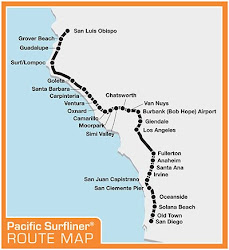 Amtrak Map California