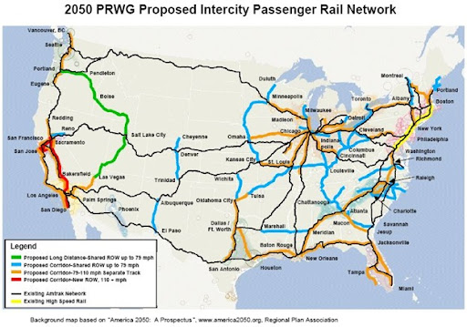 Amtrak Map California