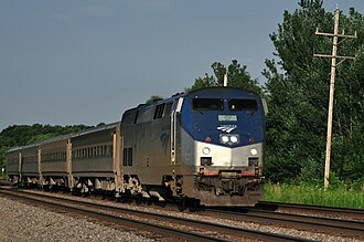 Amtrak Map Illinois