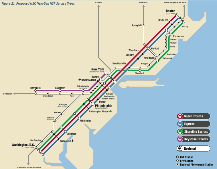 Amtrak Map Northeast