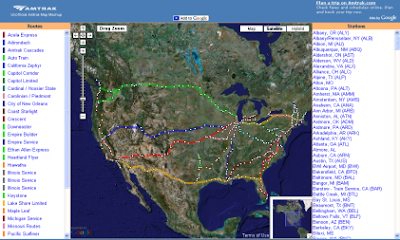 Amtrak Map Usa