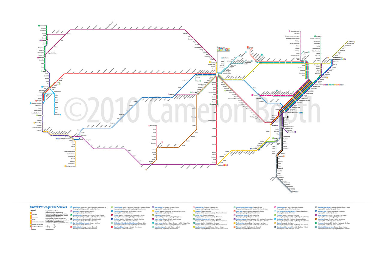 Amtrak Map Virginia