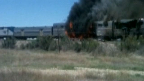 Amtrak Train Crashes Into Truck In Florida