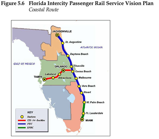 Amtrak Train Map Florida