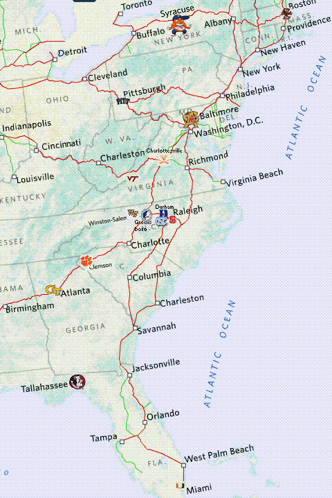 Amtrak Train Map Florida