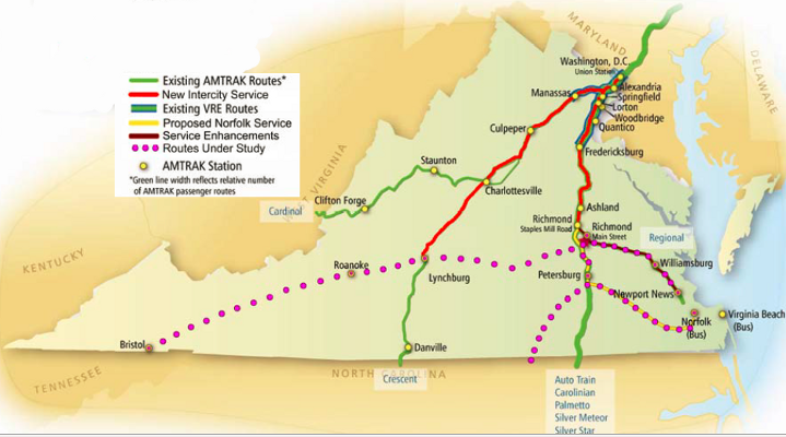 Amtrak Train Routes