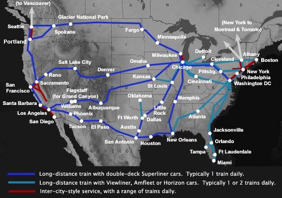 Amtrak Train Routes In Florida