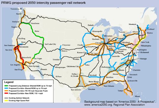 Amtrak Train Routes Map California