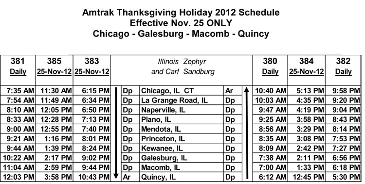 Amtrak Train Schedule Status